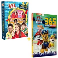 Kit 2 Livros Infantis- Detetive Do Prédio Azul- D.p.a, O Mistério Mora Aqui, Com 6 Minilivros + Paw Patrol- Patrulha Can
