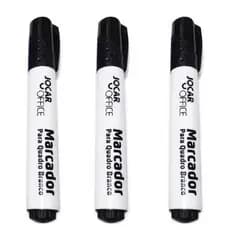 MARCADOR RECARREGAVEL PRETO JOCAR PARA QUADRO BRANCO