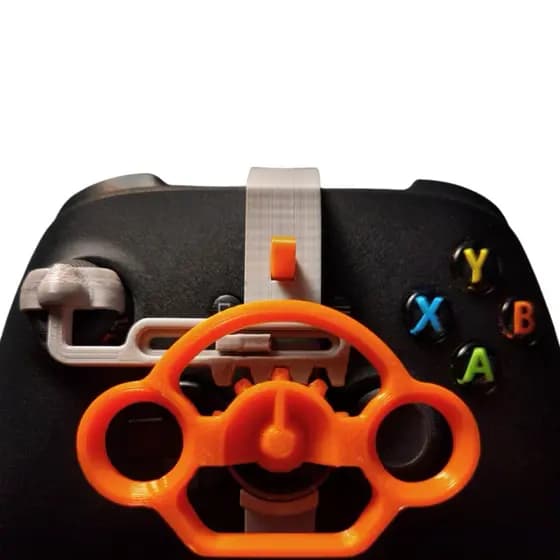 Mini Volante para Controle de Xbox Serie S/X, Xbox One e Xbox360