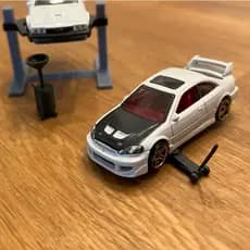 Macaco Hidráulico para mini carrinhos 1/64, coleção, brinquedos (versão Hot)