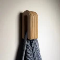Gancho de Parede Minimalista para Toalha Suporte Moderno 3D