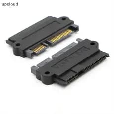Novo Para SAS 29 Pinos Fêmea SATA 22 Macho Adaptador Conversor Conector [Uplud]