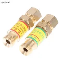 Novos Acessórios De Soldagem A Gás Válvula De Retenção De Oxigênio/Acetileno Supressor De Flashback [Uplud]