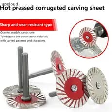 Novos Discos de Corte de Diamante de 40mm Turbo Mini Escultura Serra de Para Granito Cerâmica Telha Ferramentas de Em Pe