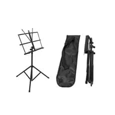 Estante Partitura Suporte Pedestal Cavalete com Bolsa de Transporte