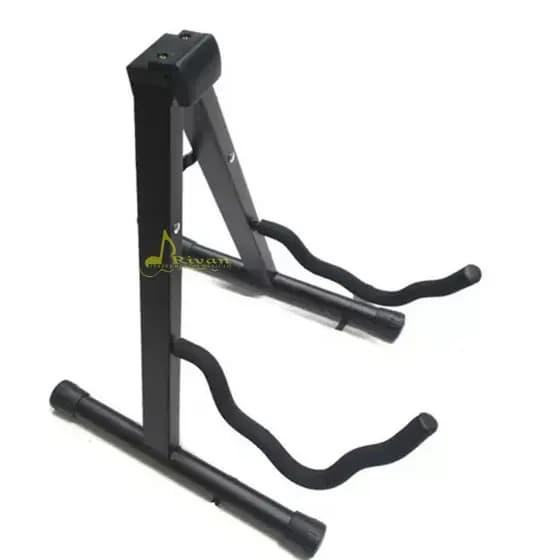 Suporte Triangular de Chão Pedestal Dobrável para Violao Guitarra e Viola TGL01