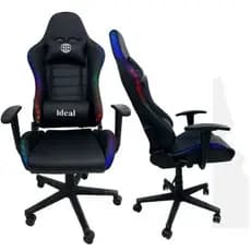 Cadeira Gamer Gamer Profissional Reclinável Luzes Led RGB Ergonomica Confortavel