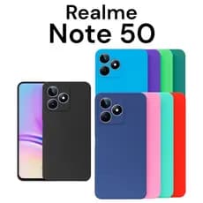 Case Realme Note 50 / C53 / C51 capinha aveludada protetora silicone