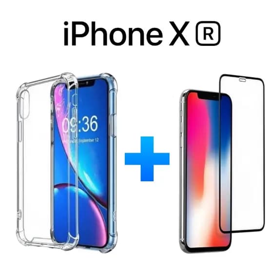 🔥Kit Completo iPhone XR Capa Anti Impacto + Película 3D Vidro ou Privacidade Premium