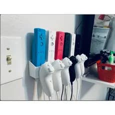 Suporte de Controle Duplo Nintendo Wii para parede | WiiMotes |