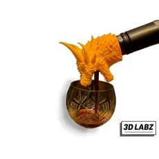 Bico Dosador Garrafa Game of Thrones Acessório Barman Dragão Targaryen | Dosador Personalizado Barman |