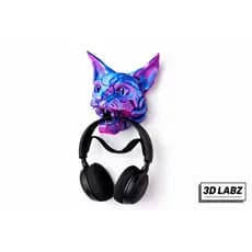 Suporte de Parede para Headsets  MechaWolf Articulado | MechaWolf Cyberpunk |