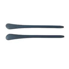 Ponteira De Borracha Black Para Haste De Metal - Par