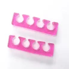Separador de Dedos para Esmaltação Manicure e Pedicure Nail Arts em Silicone Profissional Várias Cores