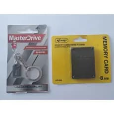 KIT PENDRIVE 64G NOVO AÇO + 25 JOGOS PS2 + MEMORY CARD 16MB C/ OPL 2025 ATUALIZADO