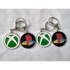 CHAVEIRO GAME PS XB EM METAL GAMER RESISTENTE