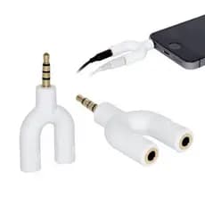 Adaptador para celular p2 fêmea e p2 macho envio do brasil