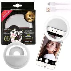 Ring Ligth SG11 com três estágios de iluminação em led envio do brasil