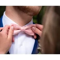 Kit de 3 Peças de Gravata Borboleta Com Regulador Adulto Infantil Rose Marsala Vinho Azul Marinho Preto Casamento Evento