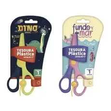 Tesoura Plástica Infantil Escolar