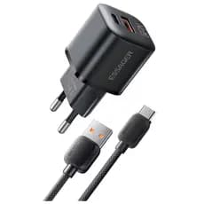 Kit Essager Carregador turbo 20W e cabo USB 1 metro novo
