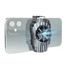 G6 Cooler Turbo Silencioso para Celular - Preto, Compacto e Portátil com Clip de Silicone