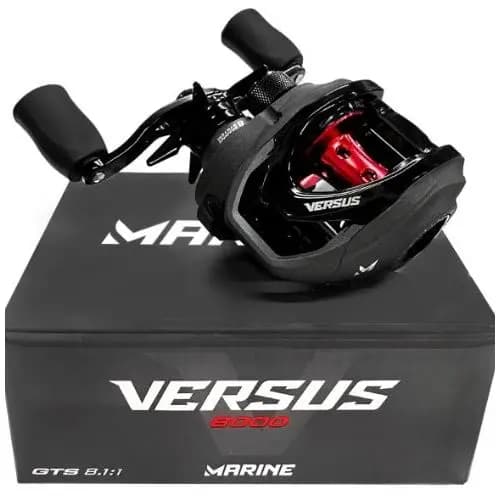 Carretilha Marine Versus 8000 GTS Lado esquerdo