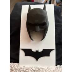 Placa mascara BATMAN stand decoração imediato exclusivo impressão 3d super heroi filmes series
