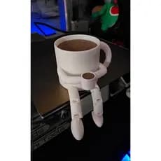 Boneco articulado - decoração para escritorio/setup/etc