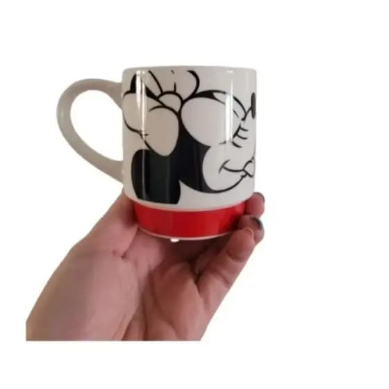 Caneca Minnie Disney Porcelana empilhável
