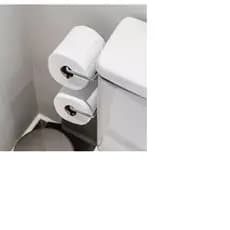 Porta Papel Higiêncio Duplo Para Caixa Acoplada - Arthi Cor Cromado