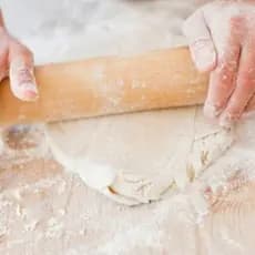 Rolo de Madeira para Massas, Macarrão, Pão e Pizza 43cm