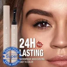 Creme De Sobrancelha À Prova D'água Com Pincel Colorido Gel 24h Caneta De Sobrancelhas De Longa Duração 2 Em 1 Olhos A3u