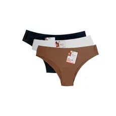 Kit Até 10 Calcinhas Confortável Sem Costura Leve Poliamida Invisivel Não Marca Fio Legging