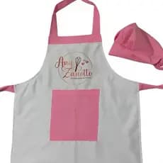 Avental de Cozinha Adulto Personalizado  Touca de Chef