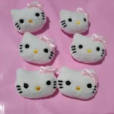 cabeça de Hello Kitty 10 unidades 25,00