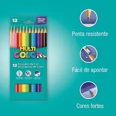 Lápis De Cor Eco 12 ou 36 Cores Multi Color Desenho Pintura Sextavado lápis de cor lapiseira 0.5 0.7 0.9 lapis de escrev