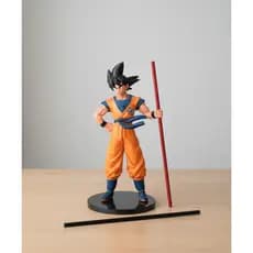 Action Figure Goku 22cm Dragon Ball Z Super Saiyajin Bastão