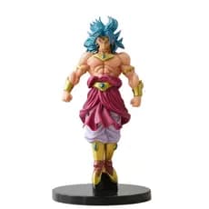 Dragon Ball Broly Action Figure Super Saiyajin Azul Colecionável Premium
