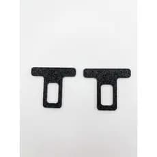 KIT Fivela Lingueta Clip Cinto de Segurança Anti Alarme Sonoro Universal Carro