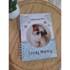 Caderneta pet Yorkshire COM NOME