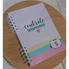 Caderno de Controle Financeiro - Minhas Contas Organizadas