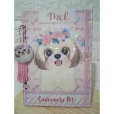 Caderneta pet luxo
