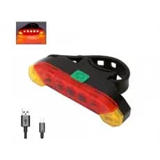 Luz Traseira Bike Recarregável Usb EC-6176 Compralider 2996234561760 ESC-EST1PR04D