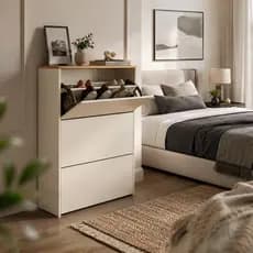 Sapateira com 3 Portas Guarda Sapato Organizador Multiuso para quarto closet e porta LUNIM