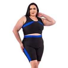 Conjunto Academia Feminino Fitness (top e short) PLUS SIZE