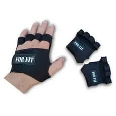 kit com 10 pares de luvas para academia