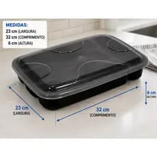 Porta Talheres com Tampa Organizador de Gaveta 32x23x6cm Multiuso Cozinha
