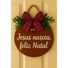 Guirlanda Jesus Nasceu Feliz Natal