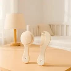 kit escova e pente cuidados com o bebê kit higiene bebê